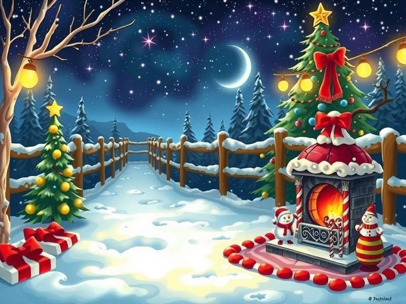 Family playing Christmas Pictionary game around fireplace