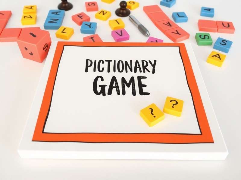 A group of adults intensely playing a competitive drawing board game, focusing on a challenging word