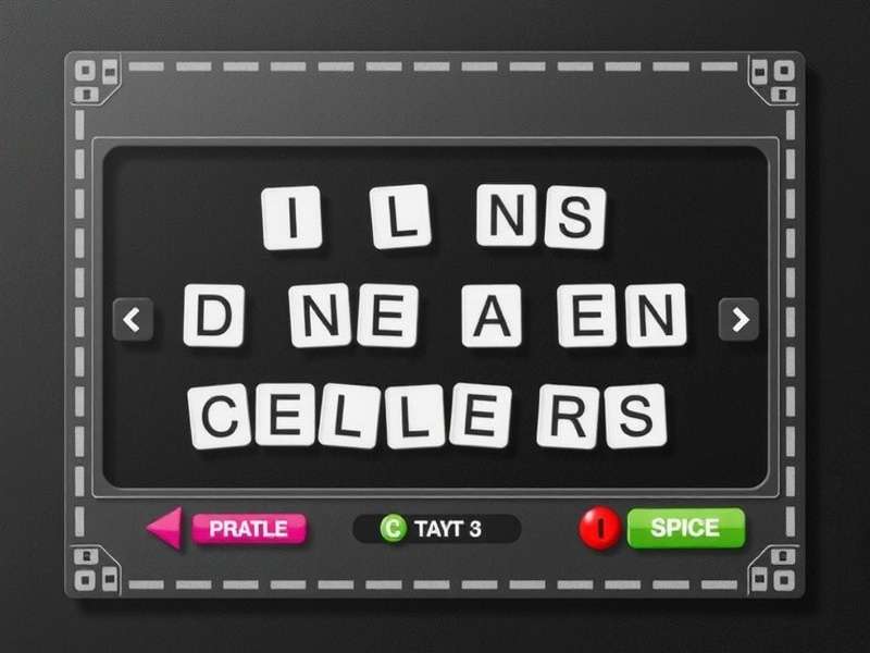 Pictionary word generator interface showing creative word categories