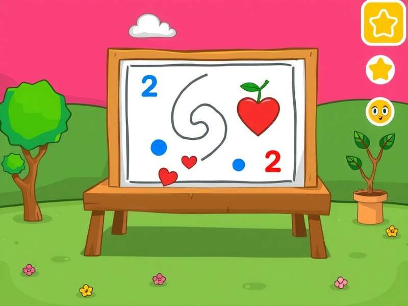 Kids playing Pictionary online on tablets and laptops, laughing and drawing