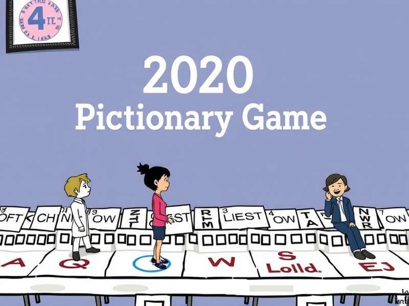 Group of friends laughing while playing Pictionary with funny drawings on a whiteboard