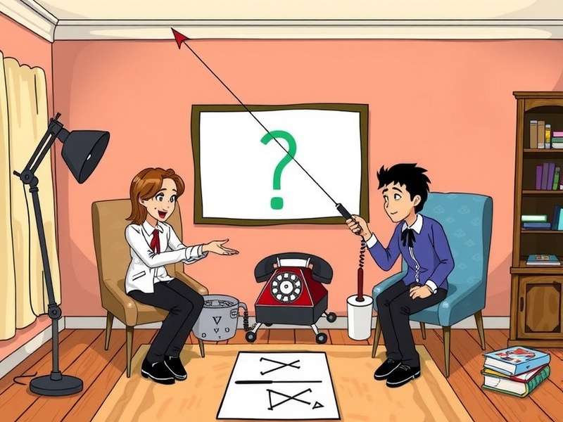 Group of friends playing Telephone Pictionary game with laughter