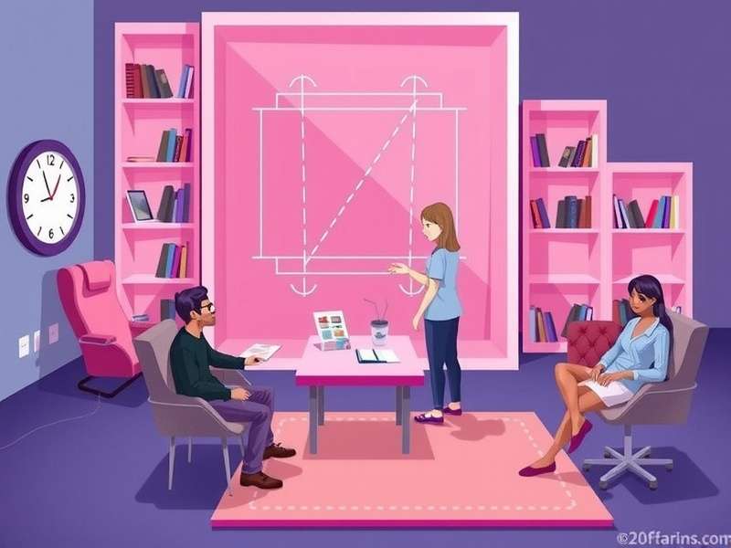 Pictionary Game Show on TV with contestants drawing