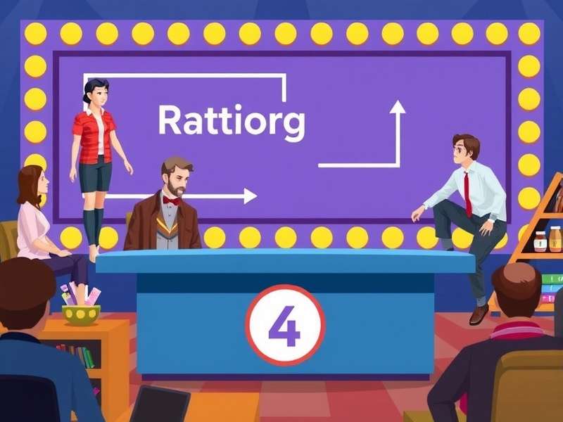 Pictionary Game Show Season 4 host and contestants in a lively studio drawing challenge