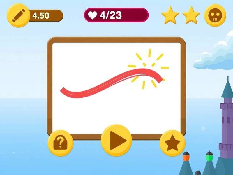 Pictionary Air App in action showing a person drawing in the air with a smartphone