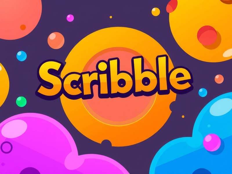 Scribble Io game interface showing colorful drawings and chat
