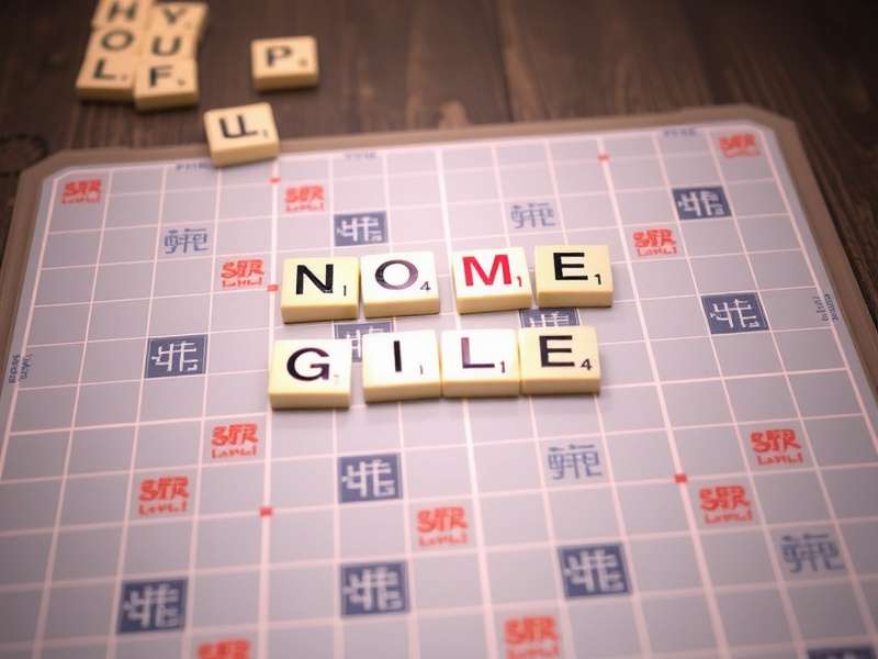 Scrabble tiles arranged to spell Pictionary with colorful drawing tools around