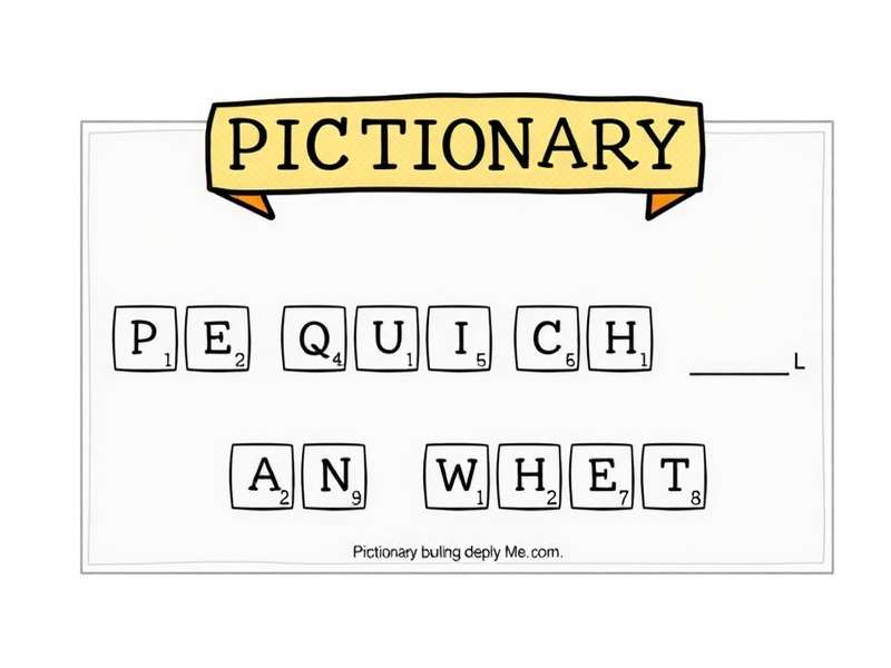 Group of friends laughing while playing Pictionary with funny word cards