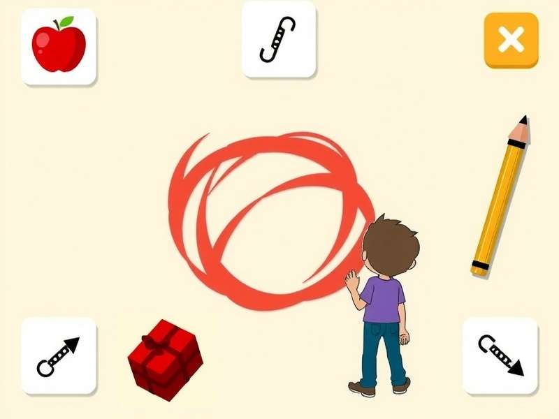 Kids playing Pictionary online free on a laptop with colorful drawings and laughter