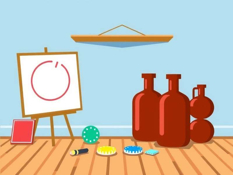 Kids playing Pictionary online free - colorful illustration of children drawing and guessing
